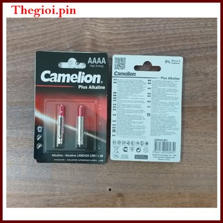 BỘ 2 viên Pin AAAA Plus Alkaline (1,5V) , Pin Camellion, Pin 4ALR8D425  LR61, Pin LR8D425  LR61