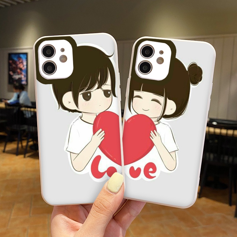 Ốp lưng iphone 13/12/11/Pro/Promax couple đôi love heart đáng yêu ốp iphone chống sốc 6/6s/7/8/plus/x/xr/xs/xsmax