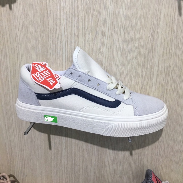 Vans xám trắng vạch đen