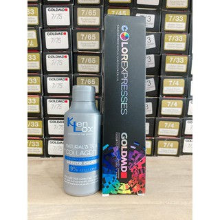 💝Thuốc nhuộm tóc GOLDMD [ Kèm oxy trợ nhuộm ]