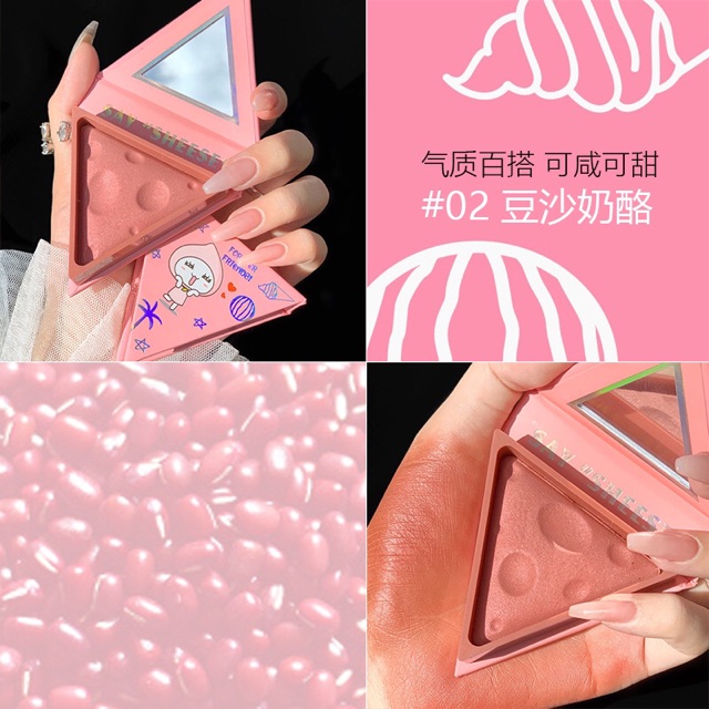 [ GOM SALE ] Phấn má hồng phô mai cute MAFFICk nội địa trung | BigBuy360 - bigbuy360.vn