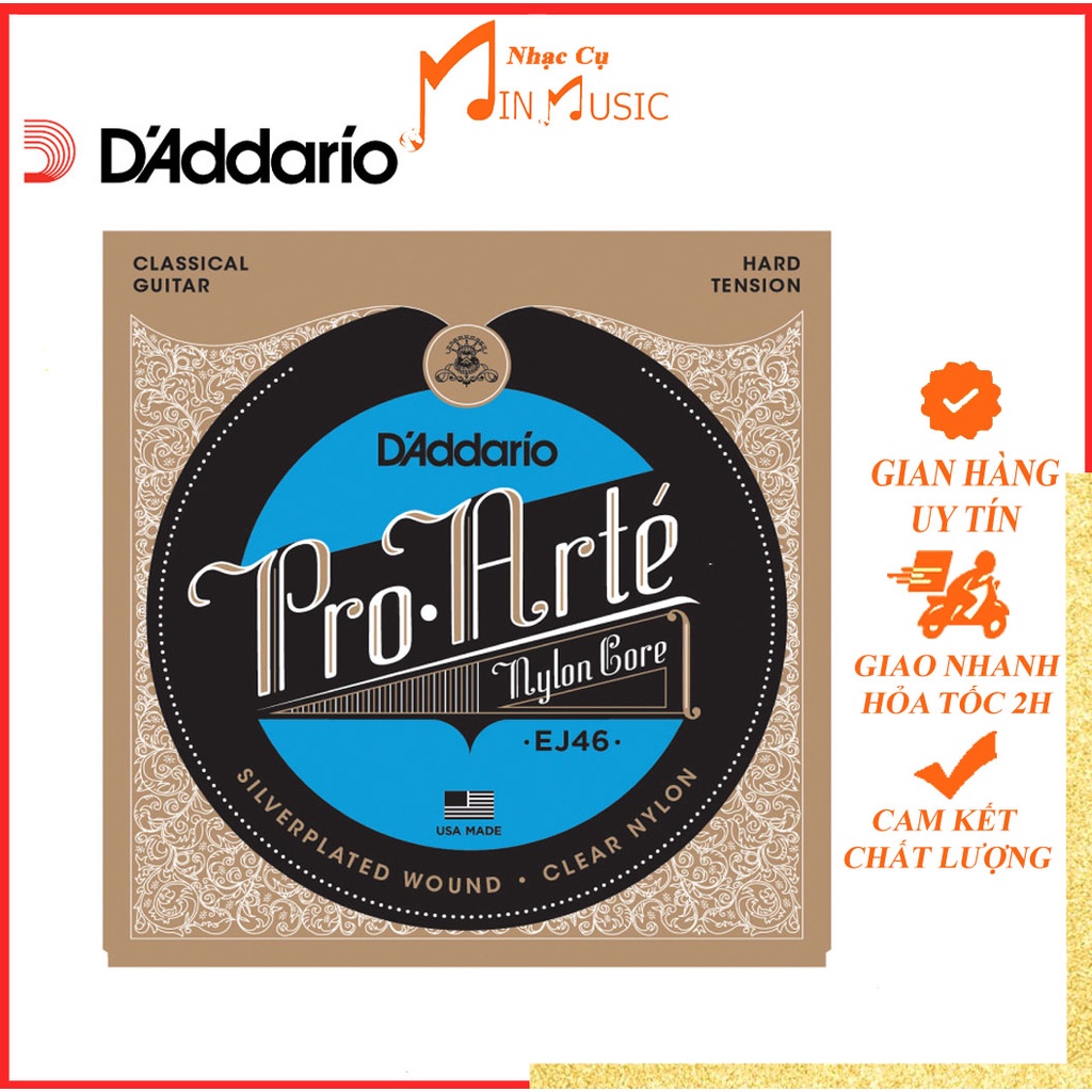 Dây đàn Guitar Classic D'Addario EJ46