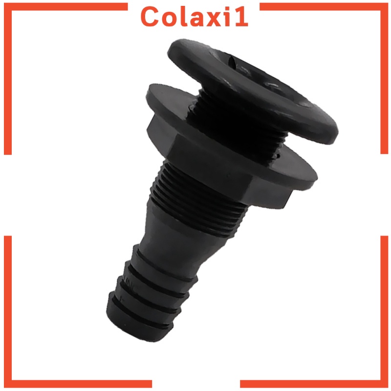 1 Ống Nối Thru Hull 3 / 4 "Màu Đen Có Nắp Bằng Thép Không Gỉ Cho Tàu Thuyền | BigBuy360 - bigbuy360.vn