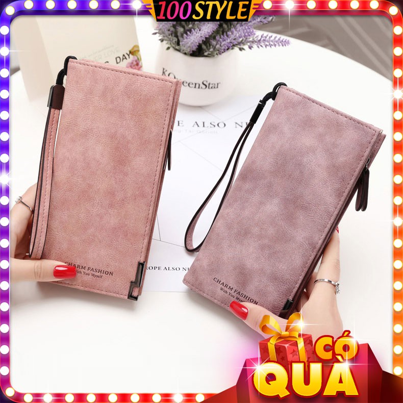 [Mã FAMAYWA2 giảm 10k đơn từ 50k] Bóp Nữ Charm Fashion Dáng Đứng