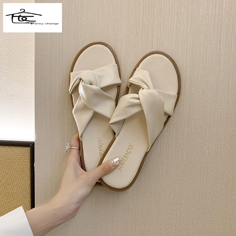 Dép Đế Bằng Mềm Thời Trang Mùa Hè Dành Cho Mẹ Bầu 2022