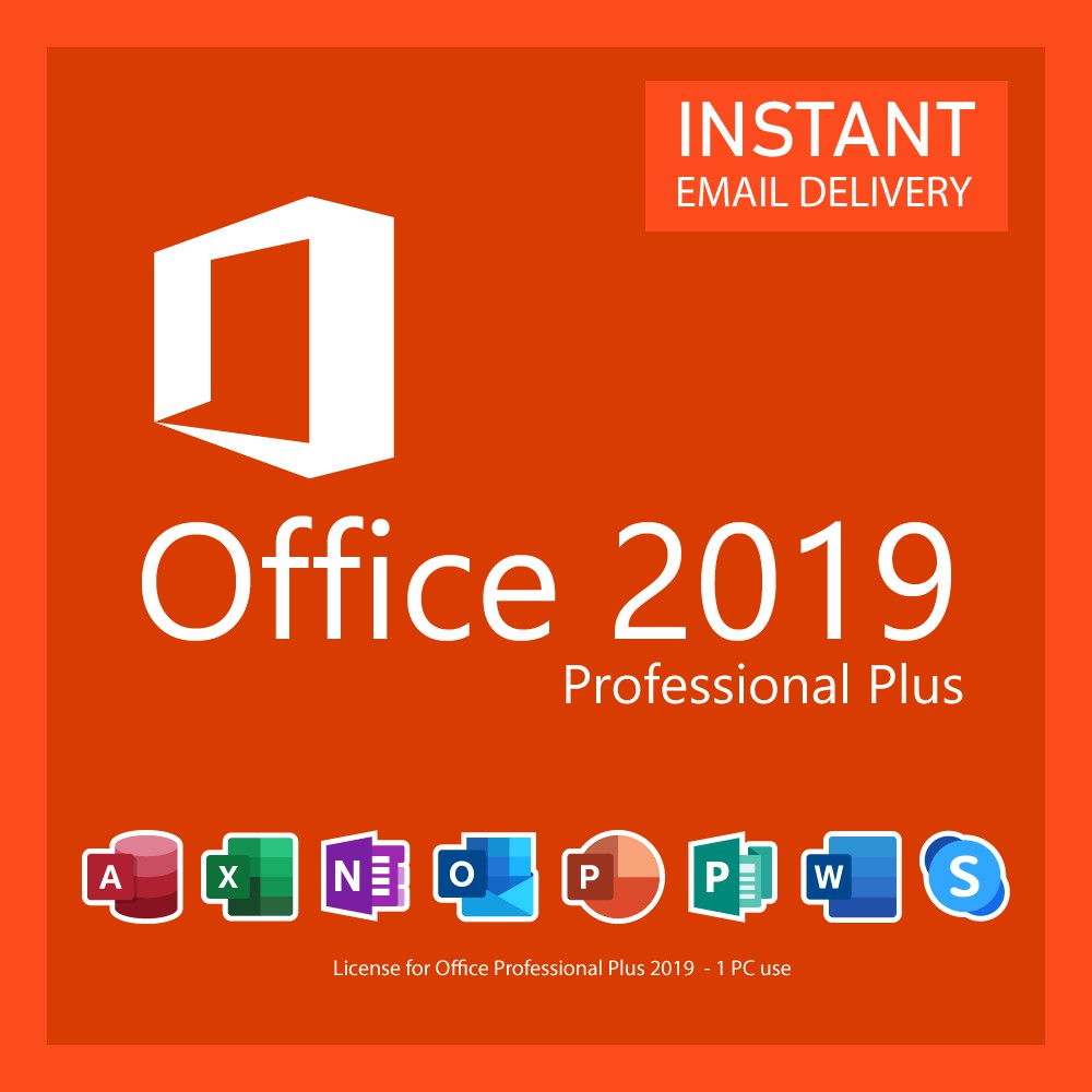 Office 2019 Professional Plus 32/64 bit EM DVD (SKU 79P-03226)