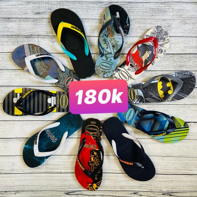 Dép kẹp Havaianas đế siêu bền mẫu mới nhất!