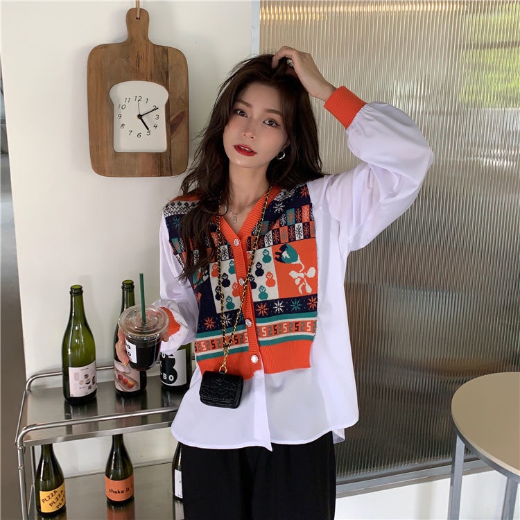 Áo Sơ Mi Dài Tay Thiết Kế Mới 2022 Thời Trang Theo Phong Cách Hồng Kông Cho Nữ