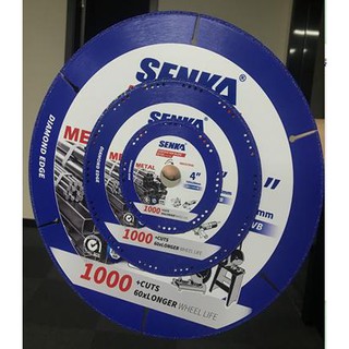 Lưỡi cắt kim cương đa năng (cắt sắt/thép/inox/nhôm/nhựa PVC/gạch/đá/bê tông) SENKA Ø105 - Ø125 - Ø180