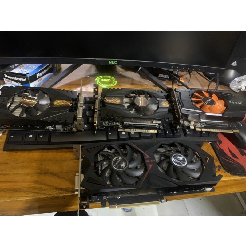card Màn hình GTX 650- 750ti - 1050ti 4gb - 1060 3gb