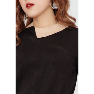 Áo len dài tay phối cổ - 20Again