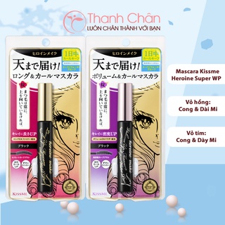 Mascara chuốt mi kissme heroine super wp 6g