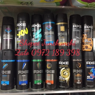 [ĐỦ MÙI] Xịt khử mùi toàn thân Axe - 150ml - hàng Mỹ (CAM KẾT ĐÓNG ĐÚNG MẪU KHÁCH CHỌN)