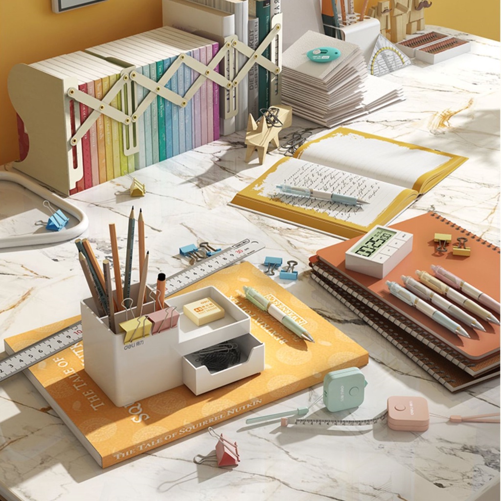 Giá Đỡ Bút Để Bàn Bằng Nhựa Đa Năng Tiện Dụng