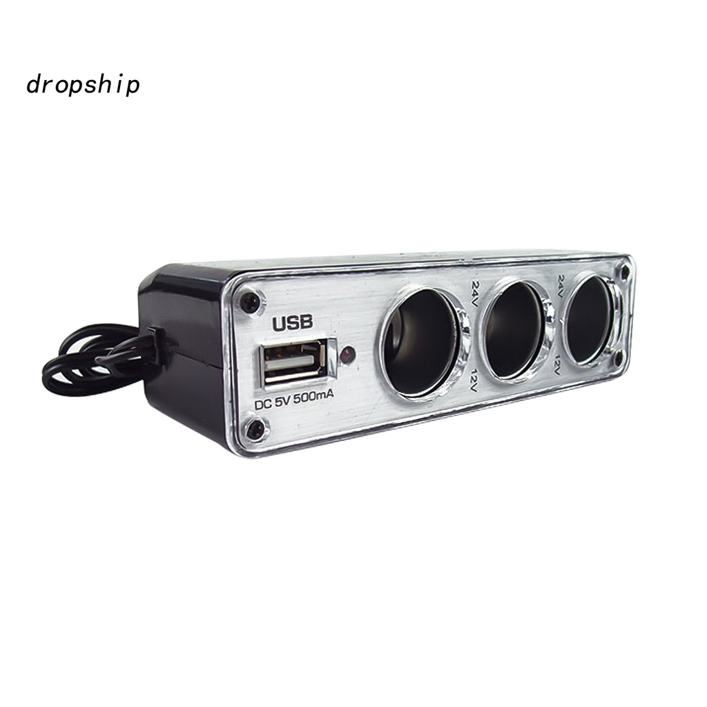 Bật Lửa 3 Cổng Usb 12v