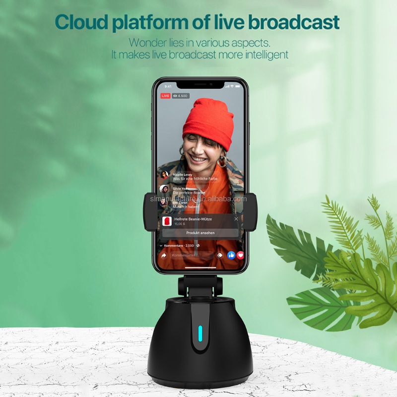Giá Đỡ Ba Chân zzz Xoay 360 Độ Hỗ Trợ Chụp Ảnh Selfie Thông Minh° Phụ Kiện Xoay Cho Vlog Video Re Re