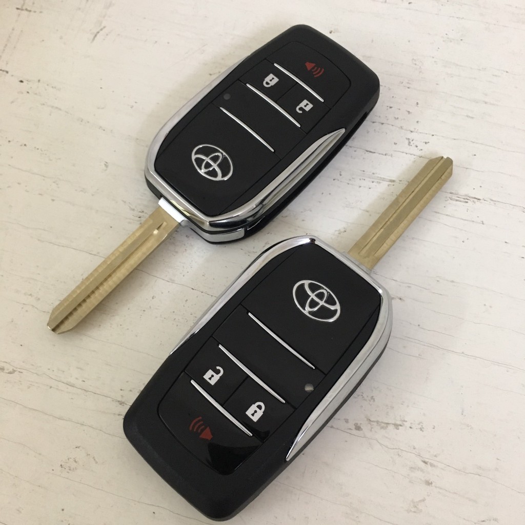 Vỏ Độ Chìa Khoá Gập Cho Xe Ô Tô Toyota Fortuner, Vios, Camry, Innova, Yaris... - Vỏ Chìa Khóa Toyota