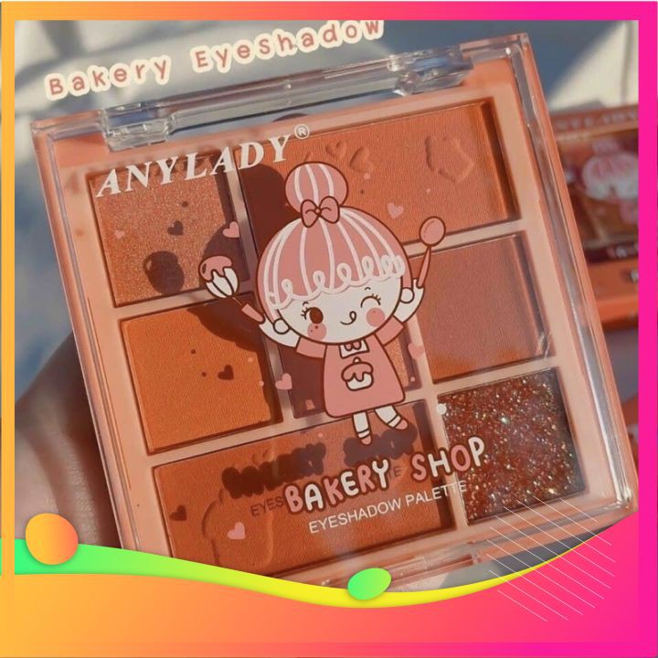 [FREE SHIP] Bảng Trang Điểm MÁ  AnyLady Bakery Shop 7 Ô | BigBuy360 - bigbuy360.vn