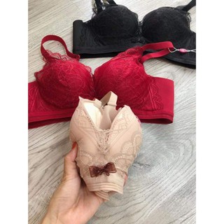 (8139)Áo lot ren đem cotton