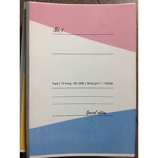 VỞ KẺ NGANG PUPILL 120TRANG