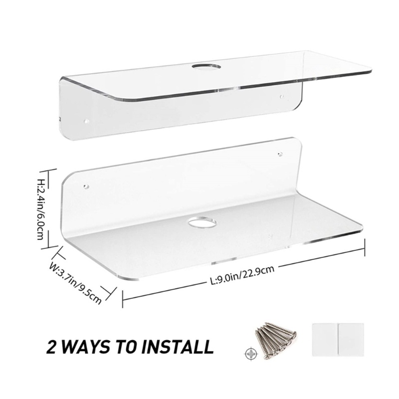 Kệ Gắn Tường Đa Năng Trưng Bày Loa Bằng Acrylic