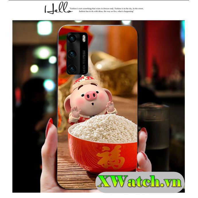 Ốp silicon Oppo A15 A15s Reno 5 Reno 4 A52 / A92 A53 A93 A1k A3s A5s F5 F7 F9  in hình Heo P3