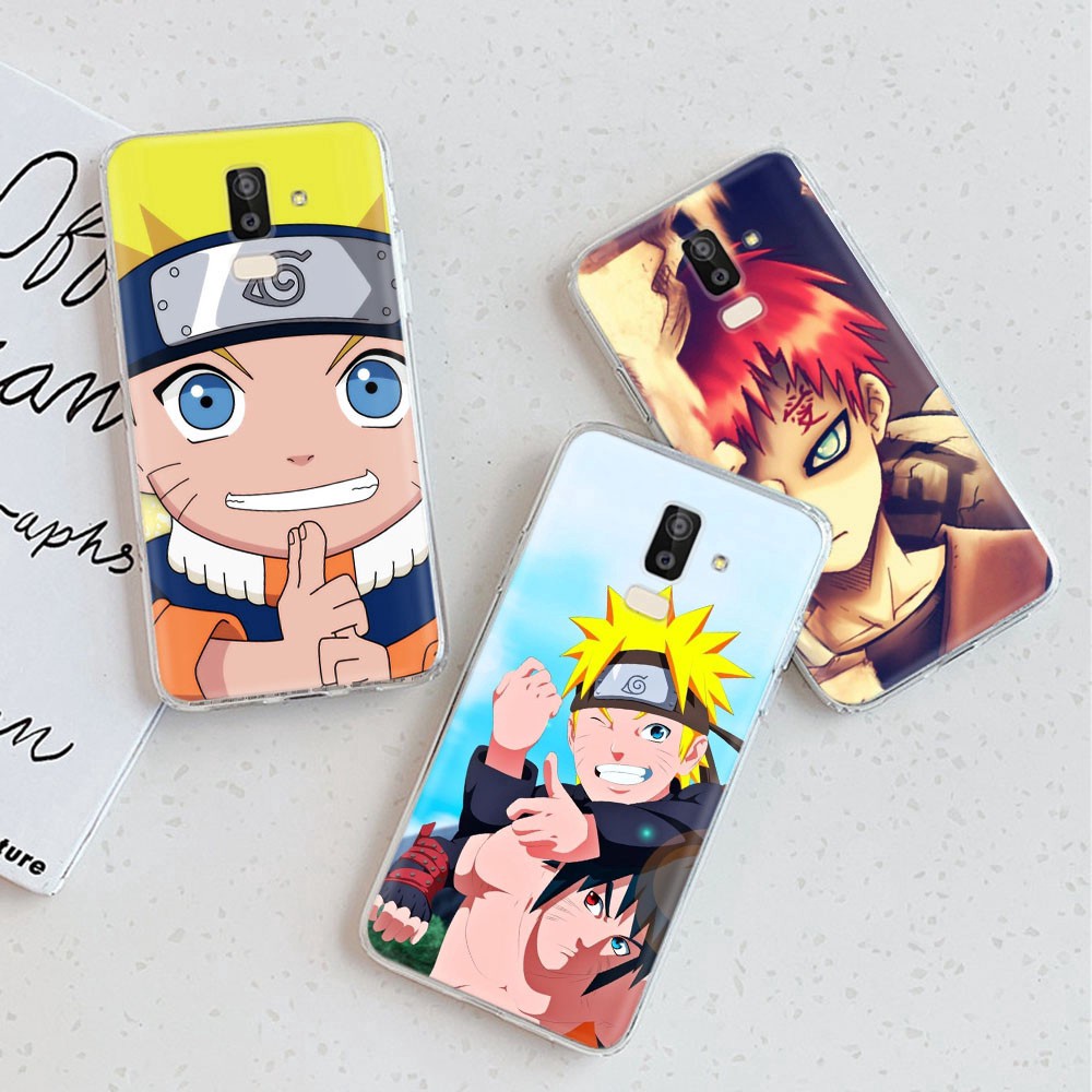 Ốp Điện Thoại Mềm Trong Suốt Hình Anime Naruto Tt7 Cho Samsung Galaxy J7 Plus Prime A72 F62 Pro Duo