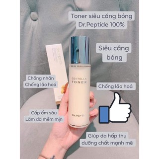 Tonner , Căng Bóng ,Dr.Pepti Centella Toner 180ml