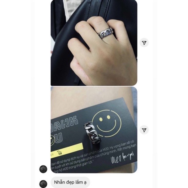 Nhẫn Nam Nữ Trơn Basic Bằng Thép Titan Chống Gỉ, Nhẫn Trơn Dạng Xoắn Phù Hợp Để Mang Đôi,Couple Unisex