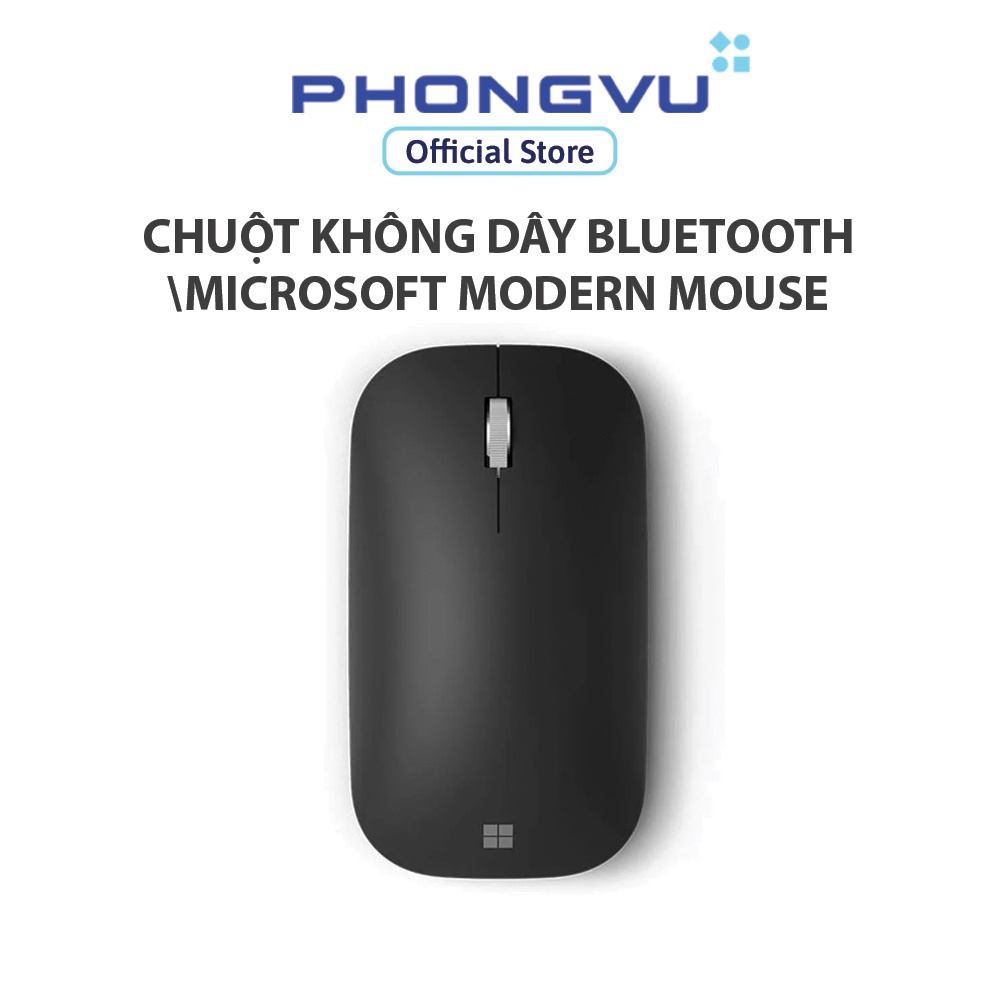 Chuột không dây bluetooth Microsoft Modern Mouse (Đen) - Bảo hành 12 tháng