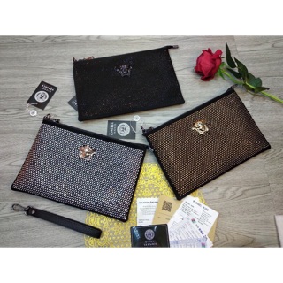 Túi clutch versace đá