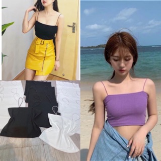 Áo 2 dây bún siêu hot ( chất zip )