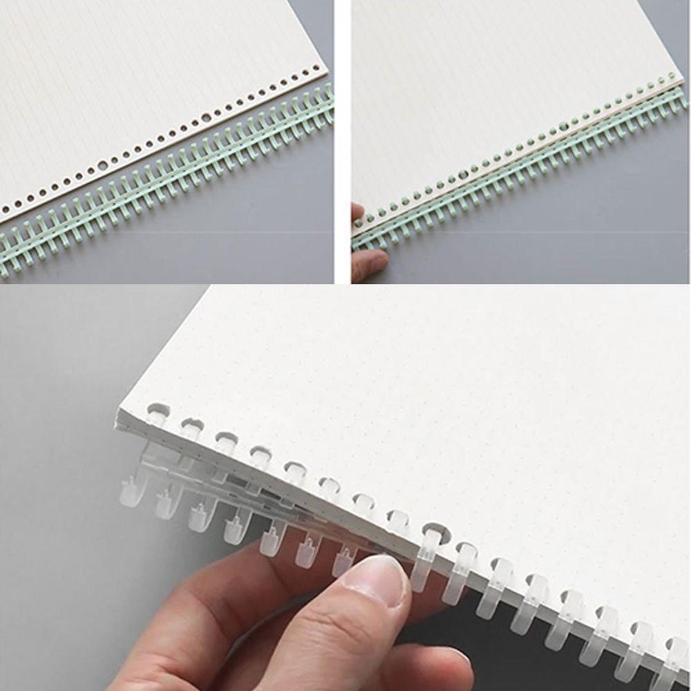 Kẹp Cố Định Sổ Tay 30 Lỗ Dạng Xoắn Tiện Dụng