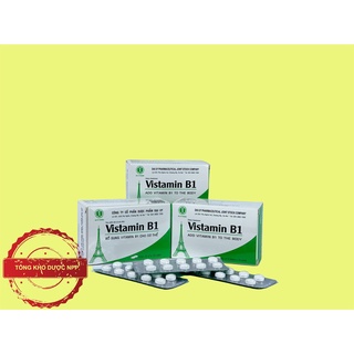 Vitamin B1 vỉ hộp 100 viên Đại Uy