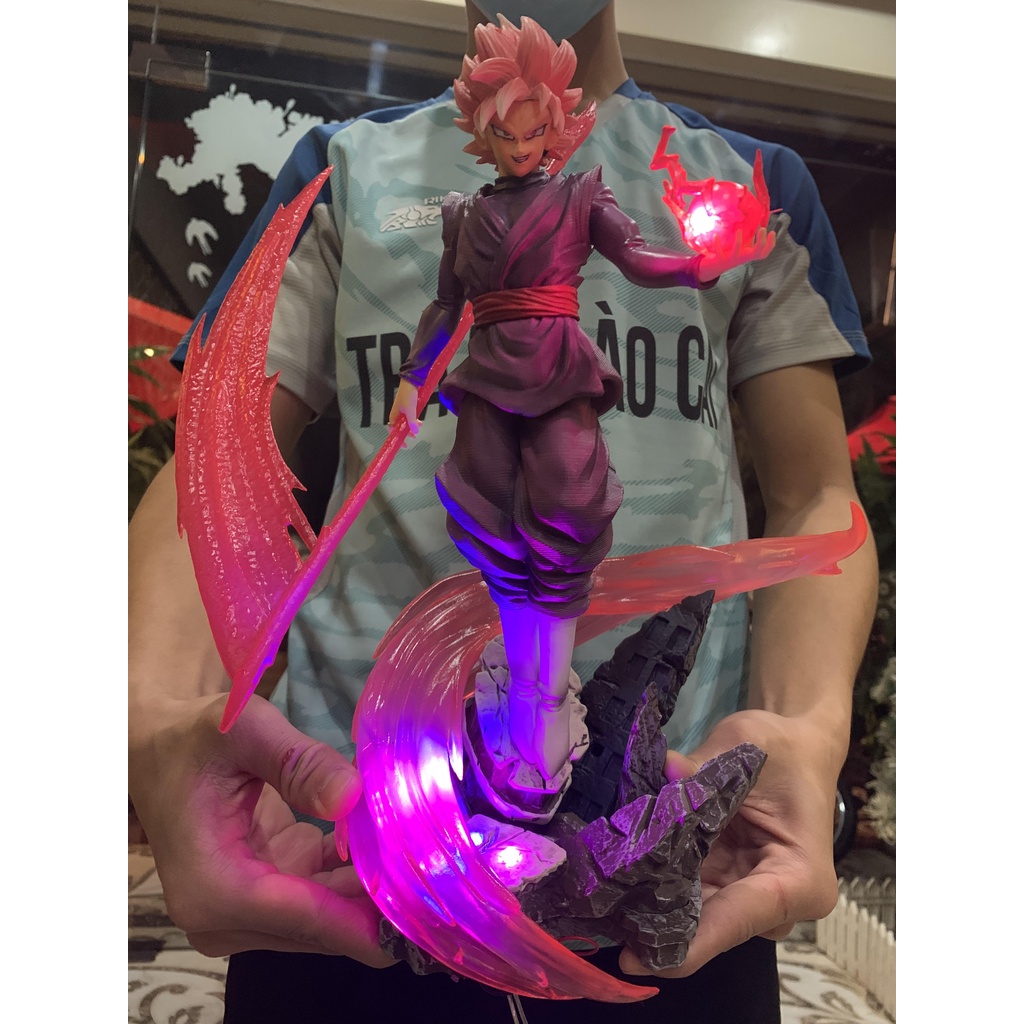 (32cm) Mô hình SonGoKu Black Rose và lưỡi hái siêu to cực nét - Mô hình DragonBall