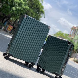 Vali khung nhôm cao cấp khóa sập size 20 ing 24 ing mẫu mới 2021