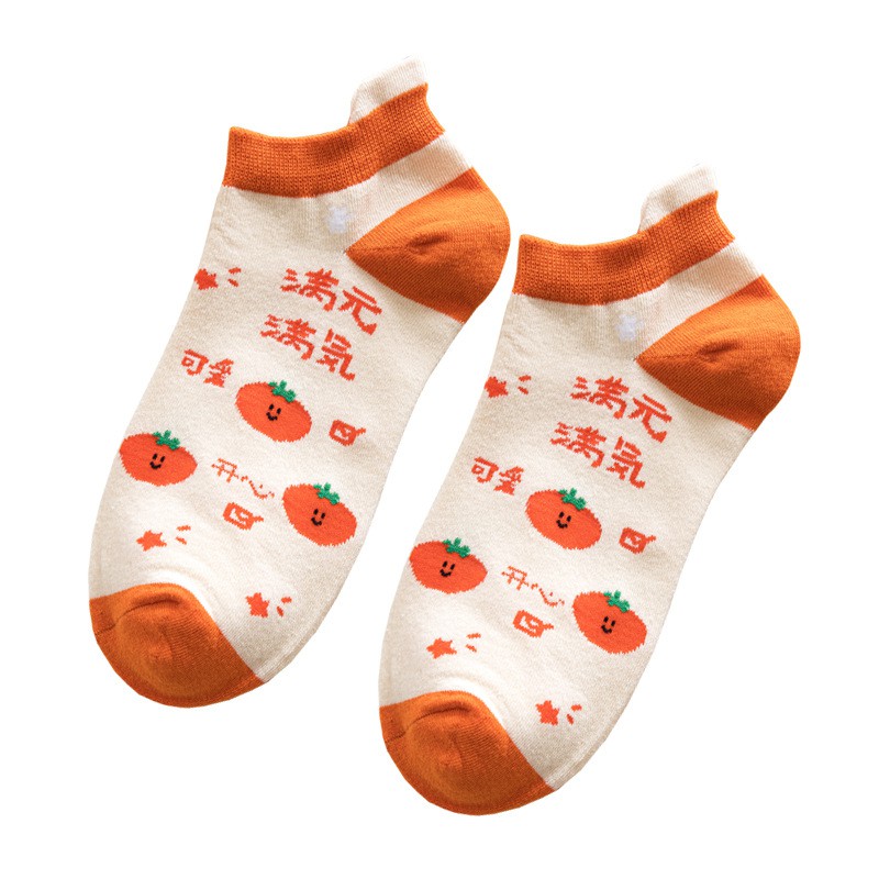 Vớ WAFNHA D470 họa tiết hoạt hình sáng tạo thiết kế thời trang