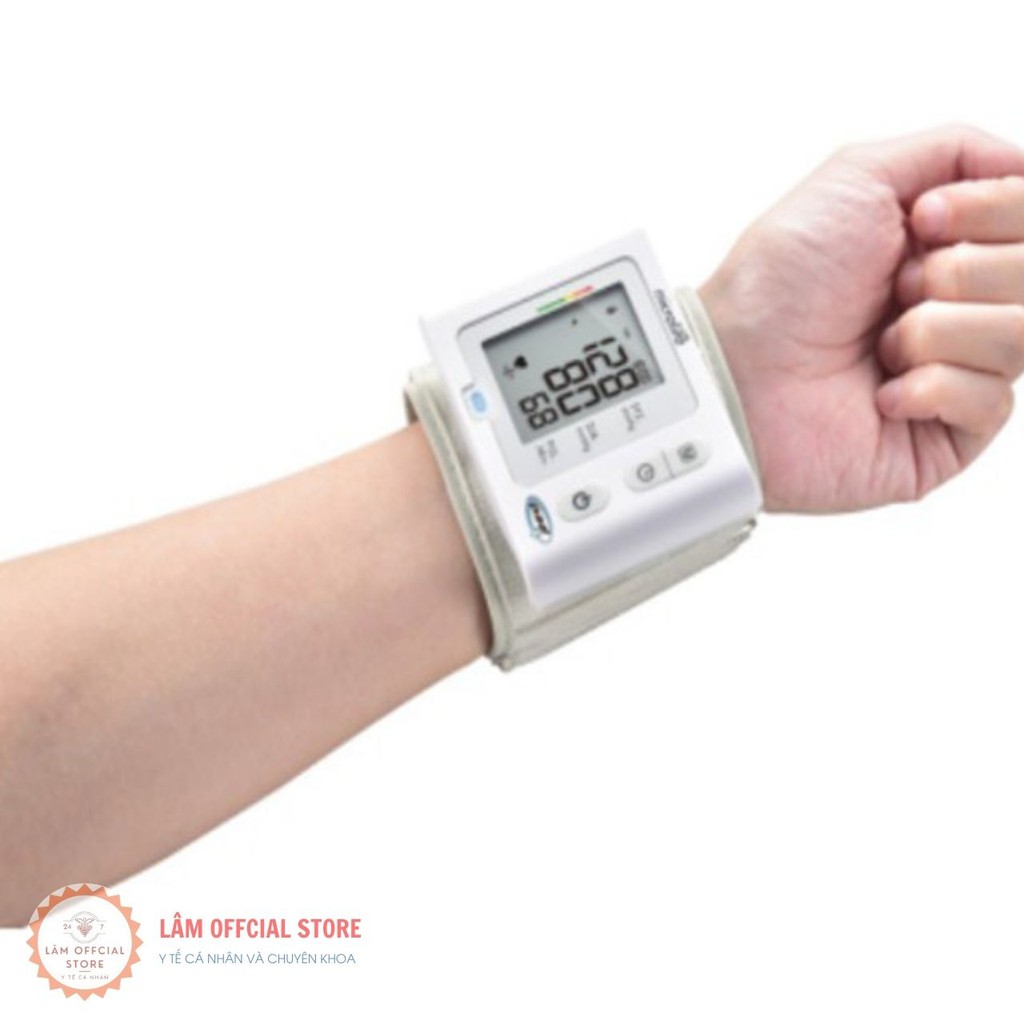 Máy đo huyết áp, máy đo huyết áp cổ tay MICROLIFE 3NV1-3E hàng chính hãng bảo hành 5 năm MDHACT3NV1