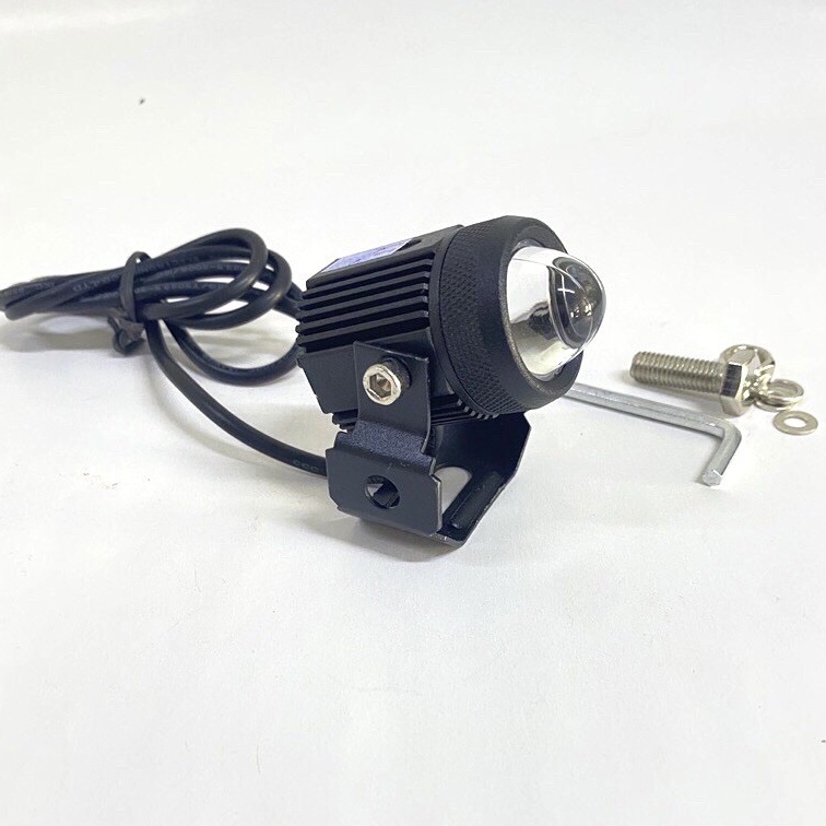 Đèn Trợ Sáng Mini Bi Cầu 2 Mầu Cos Vàng Pha Trắng