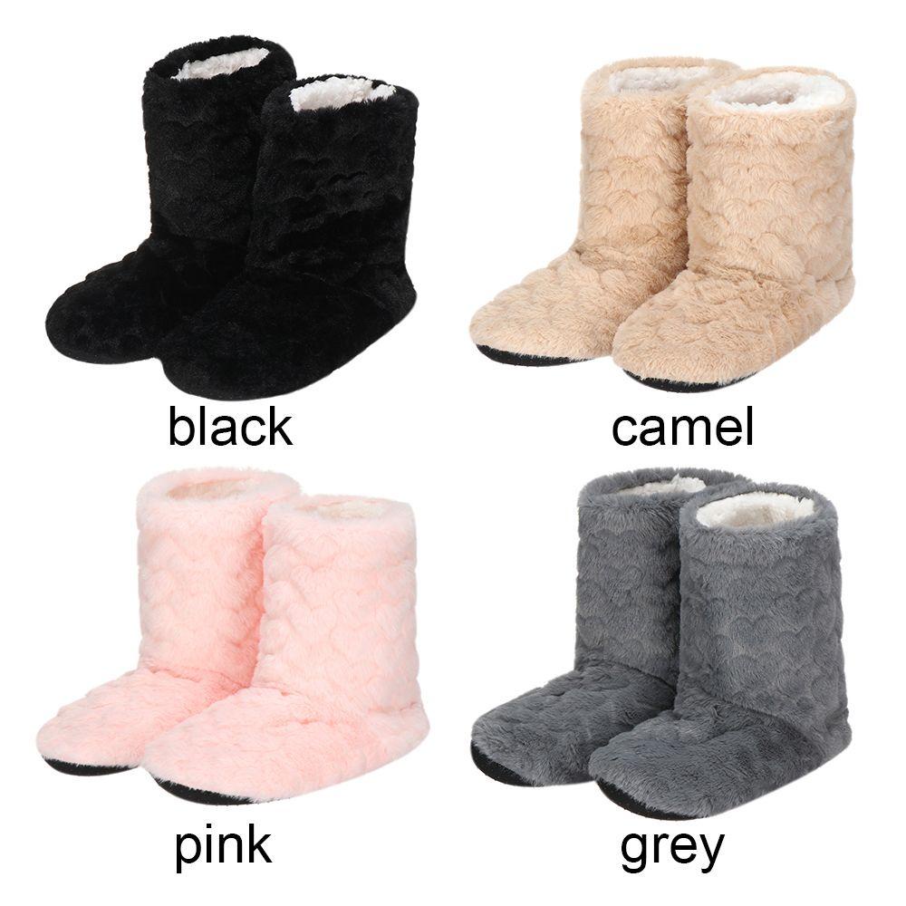 1 Đôi Giày Bốt Cổ Cao Chống Trượt Thời Trang Cho Nữ