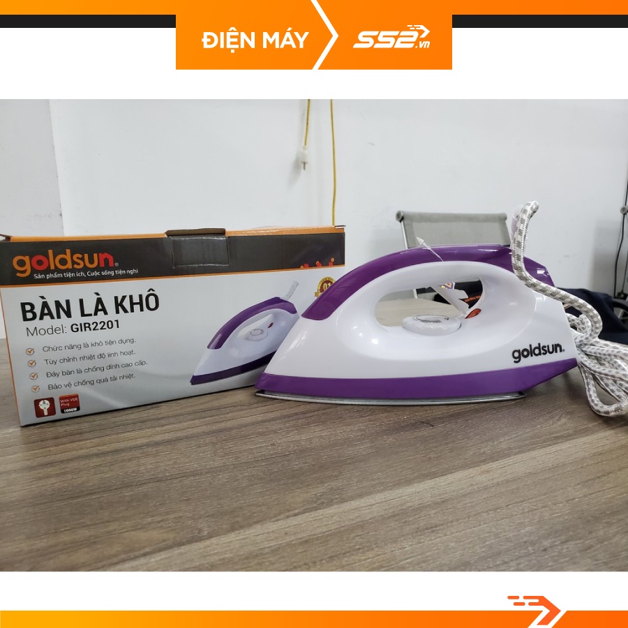 Bàn Ủi Khô Goldsun GIR2201/GIR2202 - Hàng Chính Hãng