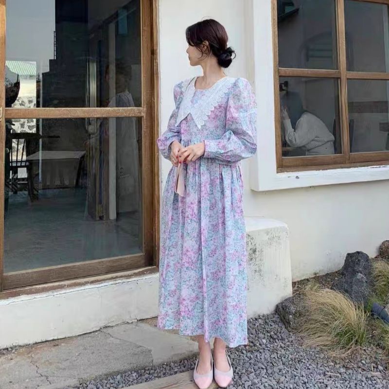 Đầm maxi Hoa Hàng Nhập Khẩu Hàn Quốc / Đầm maxi bangkok maxy Nhập Khẩu Hàn Quốc
