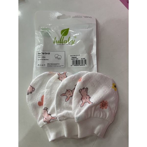 Set 2 đôi bao tay có cổ LULLABY