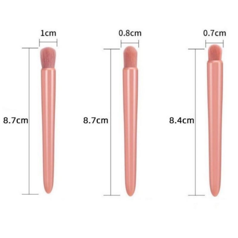 Bộ set cọ trang điểm make up cá nhân 5 món lông mềm mượt dễ tán