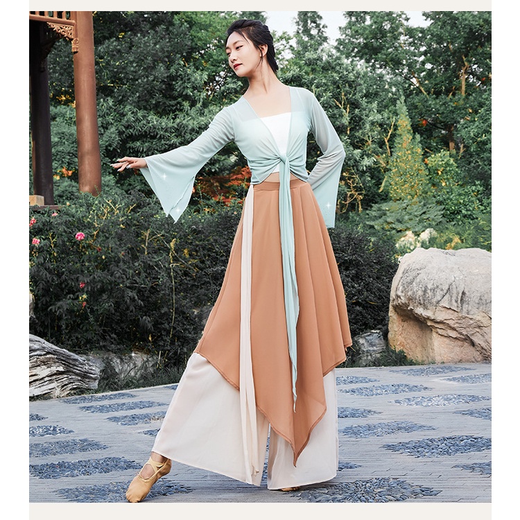 Áo múa nhiều màu buộc nhiều kiểu CÓ VIDEO