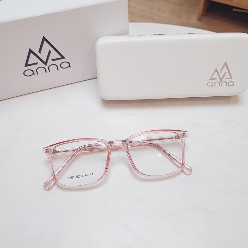 Gọng kính cận nam nữ ANNA dáng vuông thời trang chất liệu nhựa dẻo 170HQ056 | BigBuy360 - bigbuy360.vn