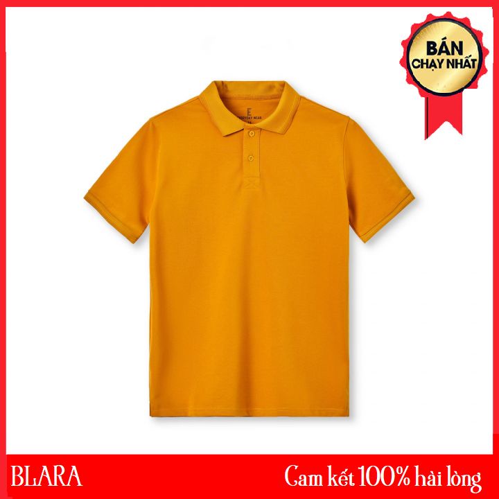 Áo Polo Basic Màu Vàng Cam
