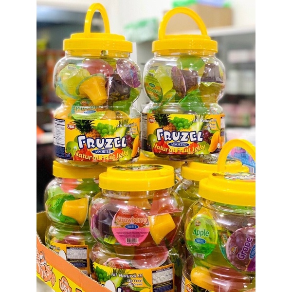 Rau Câu trái cây Fruzel Của USA 1.450g