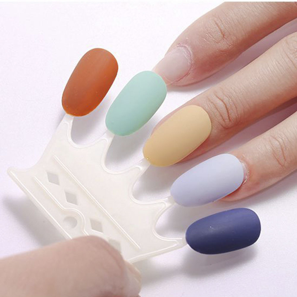 (Hàng Mới Về) Set 50 Khuôn Trưng Bày Móng Tay Giả Tiện Dụng