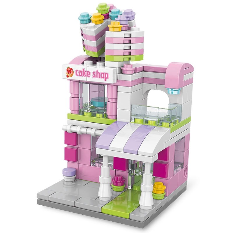 Bộ đồ chơi giáo dục LEGO hình tòa nhà dành cho bé 2021